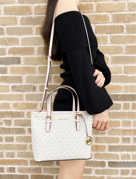 michael kors hudson vanilla|Michael Kors packable tote.